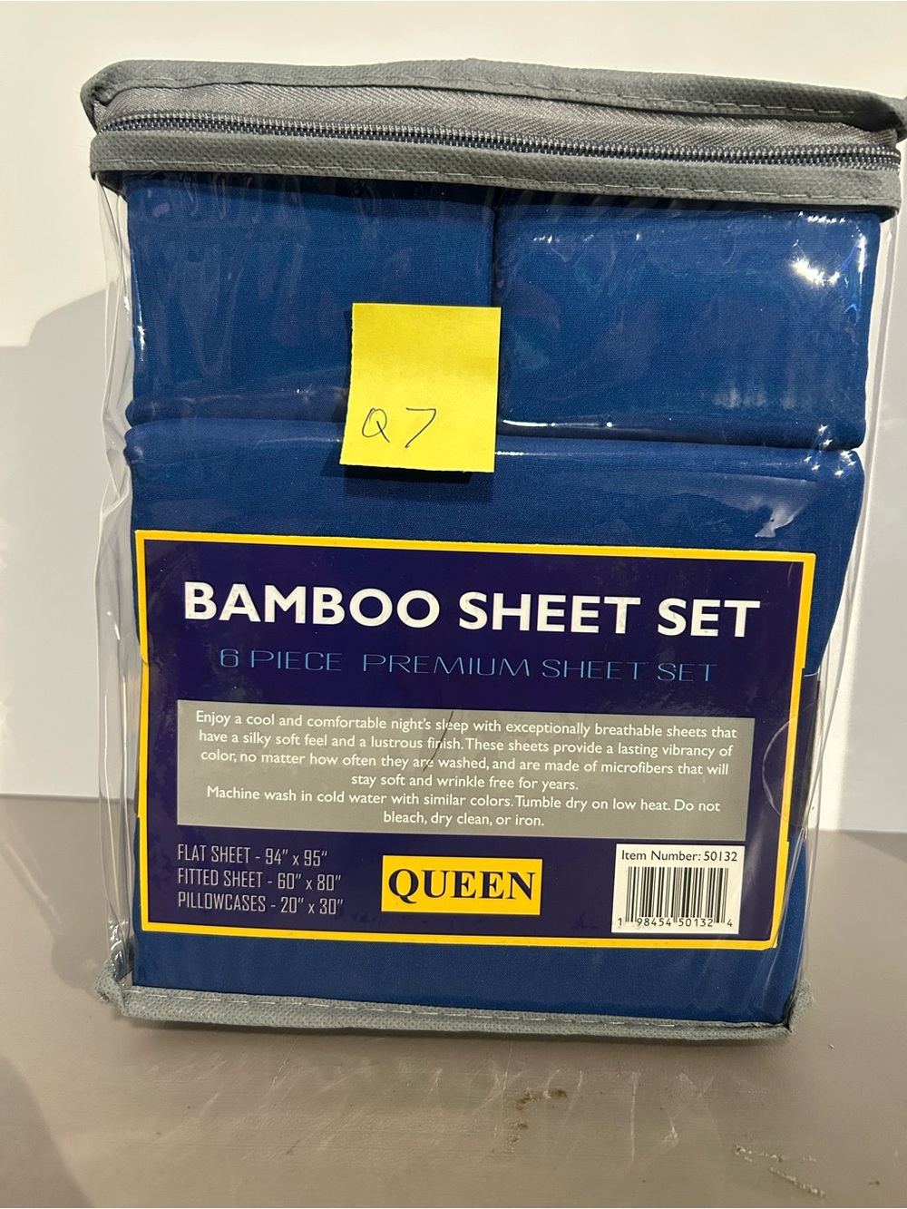 Bamboo Sheet Set - Queen - Royal Blue